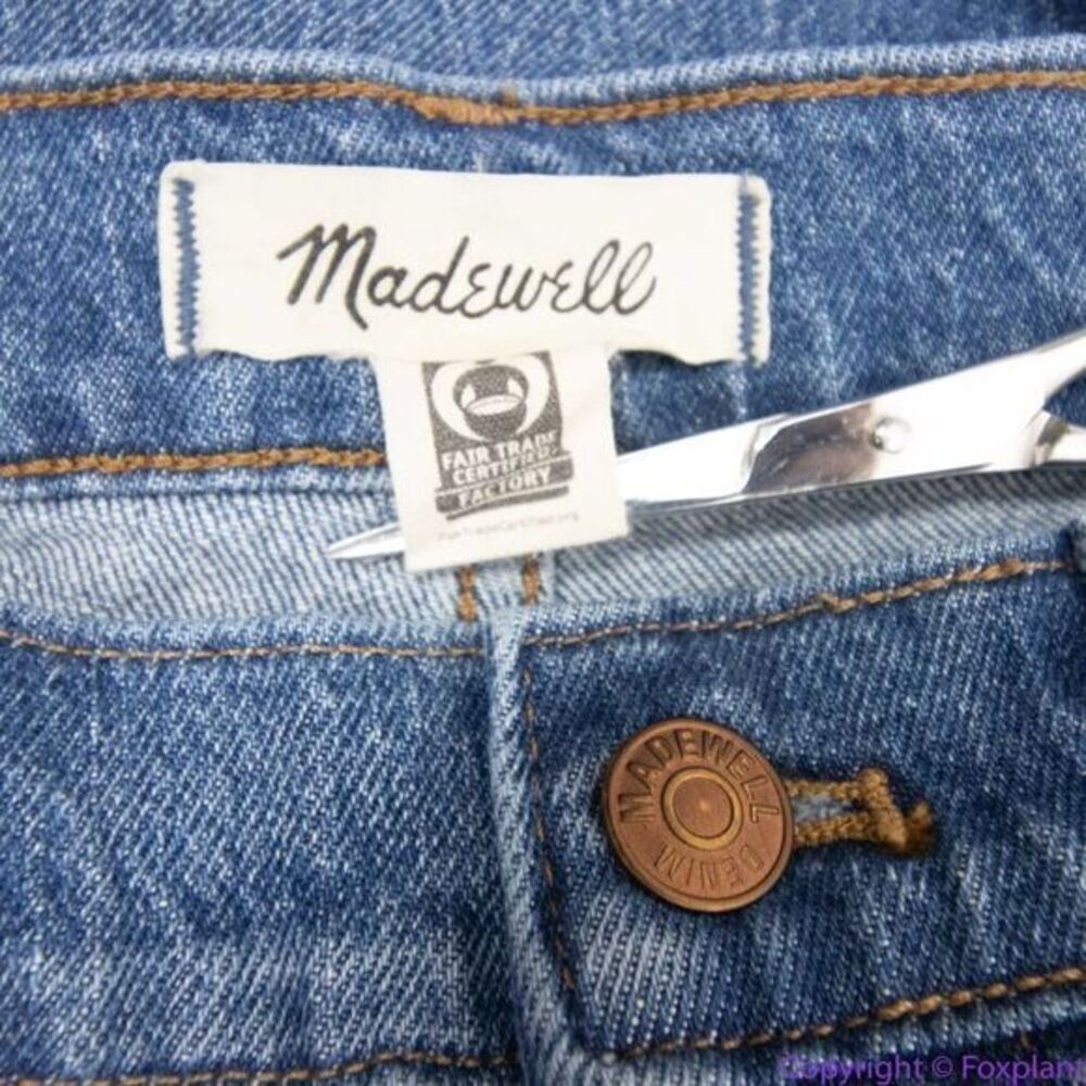 NEW Madewell High-Rise Slim‎ Boyjean in Moorland Wash, 28 - Picture 10 of 16